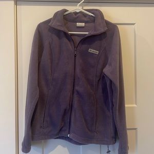 Columbia Purple fleece jacket